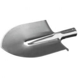 Штыковая лопата из нержавеющей стали, без черенка ЗУБР Мастер-НС 39440