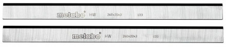 2 строгальных ножа из стали HМ, HC 260 C/M/K  Metabo 0911030730