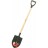 Штыковая лопата МАСТЕР ЛКО, деревянный черенок, с рукояткой, ЗУБР 39572