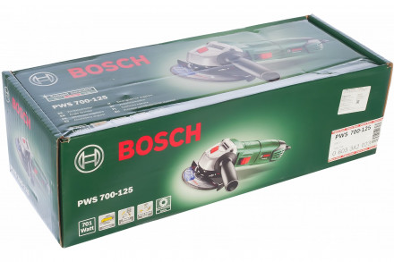 Угловая шлифмашина Bosch PWS 700-125 0.603.3A2.023