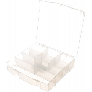 Блок для мелочей (17 x 16 см прозрачный матовый) СИБРТЕХ 90722