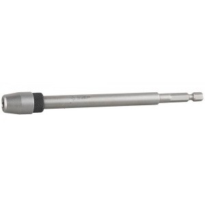 Удлинитель с быстросъемным зажимом Профессионал (1/4; 150 мм) для перовых сверл Зубр 29508-150_z01