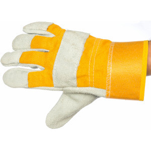 Спилковые комбинированные перчатки Gigant Ангара G-029