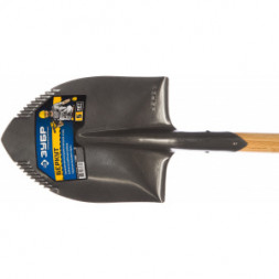 Штыковая лопата Зубр БЕРКУТ деревянный черенок с рукояткой, Профессионал 4-39507_z02