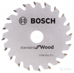 Диск пильный по дереву (85x15 мм; 20Т) S.f. Wood Bosch 2.608.643.071