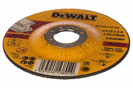 Круг отрезной по металлу INDUSTRIAL (115x22.2 мм) DEWALT DT42210Z