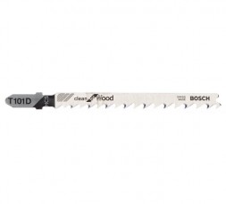 Пилки для лобзика по дереву (74 мм; 100 шт.) T101D Bosch 2.608.637.877