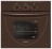 Электрический духовой шкаф GEFEST ДА 602-01 К, коричневый