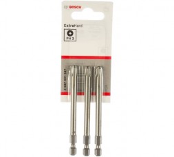 Бита (89 мм; 3 шт) PHILLIPS 3 XH Bosch 2607001537