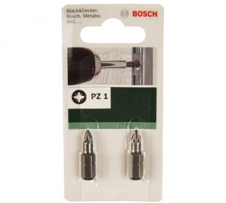Бита ( PZ 1; 25 мм; 2 шт.) Bosch 2609255922