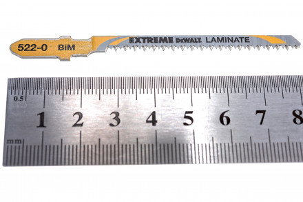 Пилки для лобзика по ламинату (82 мм; шаг зубьев 1.4 мм) 3 шт. Dewalt DT 2081