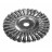 Щетка ЭКСПЕРТ дисковая для УШМ (жгутированная проволока 0,5 мм, 175 мм, 22.2 мм) Зубр 35190-175_z01