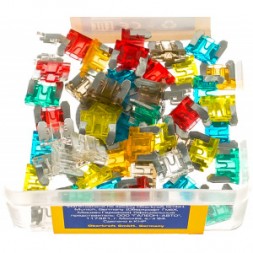 Набор предохранителей KRAFT серия MICRO, 50 шт, пласт кор KT 870017