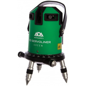 Лазерный нивелир ADA 6D SERVOLINER GREEN А00500