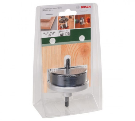Набор пильных венцов (7 шт.; 26-64 мм) Bosch 2609255635