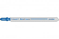 Пилки по стали и цветным металлам T318A (106х1.2 мм. HSS, 5 шт.) Metabo 623629000