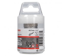 Алмазная коронка Dry Speed X-LOCK 27 мм Bosch 2608599032