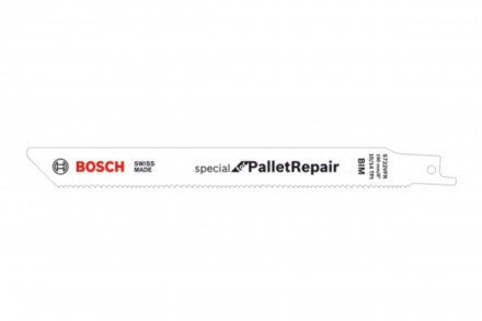 Сабельные пилки S 722VFR PalletRepair (190 мм, шаг 1,8/2,6 мм, 200 шт.) Bosch 2608658029