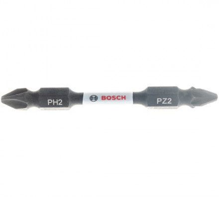 Биты двусторонние ударные Impact Control (PH2/PZ2; 65 мм) 8 шт. Bosch 2608522333