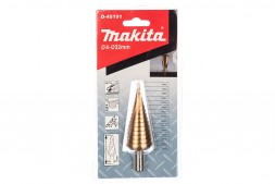 Сверло ступенчатое (4-32 мм; 80 мм; 102 мм; HSS) Makita D-40191