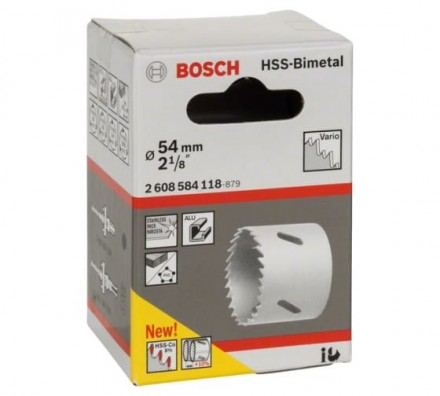 Коронка HSS-Bimetall 54 мм Bosch 2608584118