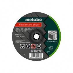 Круг обдирочный по камню/бетону Flexiamant S, 230x6x22 мм Metabo 616672000