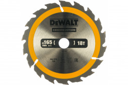Пильный диск CONSTRUCT 165х20 мм DEWALT DT1933