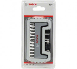 Набор бит Bosch 12 шт. держатель с быстросменным патроном 2608522130