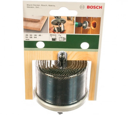 Пильный венец (26-64 мм; 7 шт.) Bosch 2609255636