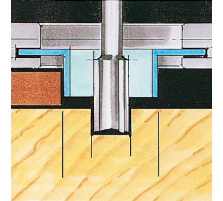 Копировальная втулка с быстроразъемным соединением (30 мм) Bosch 2609200142