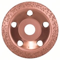 Шлифкруг чашечный наклонный (115х22,23 мм; HM) Bosch 2608600180