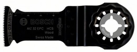 Погружное пильное полотно HCS WOOD (32х50 мм) для GOP 10.8 Bosch 2608661637