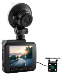 Видеорегистратор DIGMA FreeDrive 600-GW DUAL 4K, 2 камеры, GPS