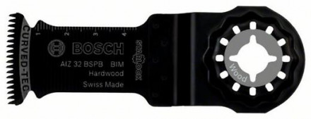 Погружное пильное полотно HARDWOOD 5 шт. (32х40 мм) для GOP 10.8 Bosch 2608661630