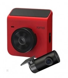 Видеорегистратор 70mai Dash Cam A400 + Rear Cam RC09, 2 камеры, красный\черный