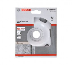 Алмазная чашка Expert for Concrete 125х22.2х5 мм Aquarius Fast Removal Bosch 2608601763