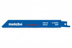 Полотно по металлу для сабельных пил (150 мм; 1.8-2.6 мм) 5 шт. Metabo 628260000