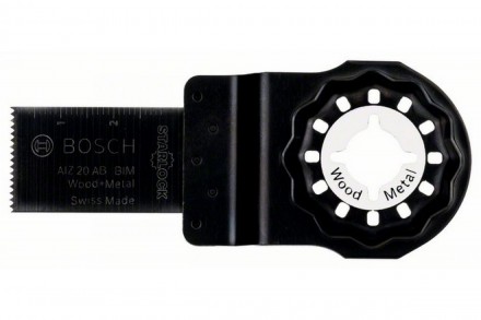 Погружное пильное полотно HCS METAL 5 шт. (20х20 мм) для GOP 10.8 Bosch 2608661628