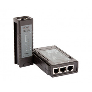 Кабельный тестер NETLAN RJ45, RJ12, RJ11, PoE EC-CT4511PE