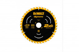 Диск пильный EXTREME (210x30 мм; 40T) DEWALT DT20433-QZ