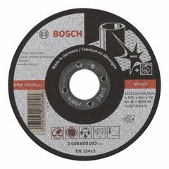 Диск отрезной по нержавеющей стали 115х22,2 мм Bosch 2.608.600.093