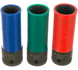Набор торцовых головок 3 шт. (17-21 мм; 1/2&quot;) Bosch 2608551102
