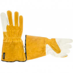 Жаропрочные перчатки для сварочных работ без подкладки TEGERA, размер 11 118a-11