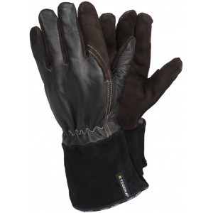 Жаропрочные перчатки для сварочных работ на полной подкладке TEGERA, размер 10 132a-10