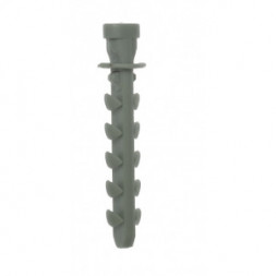Дюбель для трубной клипсы Зубр в п/э пакете, нейлоновый, 8x50 мм, 100 шт 4-44953-08-050