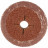 Круг шлифовальный ПРОФИ фибровый (5 шт; 125х22 мм; P24) для УШМ Зубр 35585-125-024