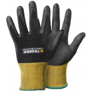 Нитриловые рабочие перчатки для защиты от механических рисков, сухой захват TEGERA 8800-10