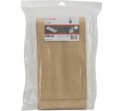 Комплект 5 бумажных мешков для сухой пыли для пылесоса GAS 55 Bosch 2607432036