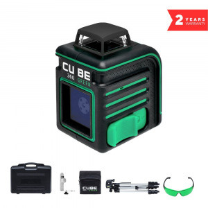 Построитель лазерных плоскостей ADA CUBE 360 Green Ultimate Edition А00470