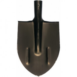 Штыковая лопата ЛКО с рёбрами жёсткости, без черенка, черная Павлово СПЕЦ КПБ-ЛКОЧ